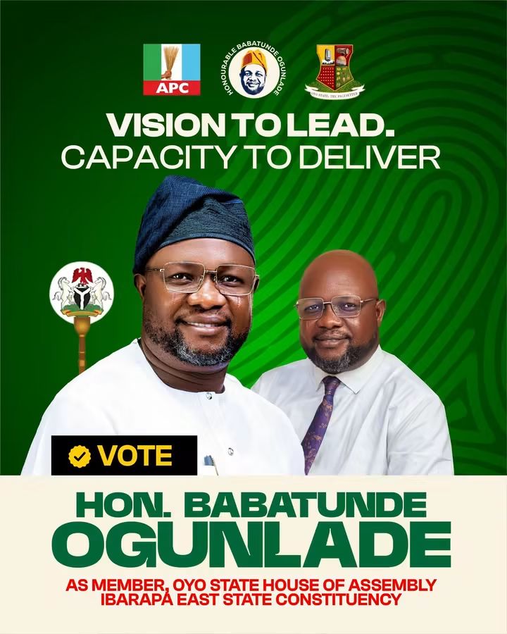 Babatunde Ogunlade campaign publication artwork